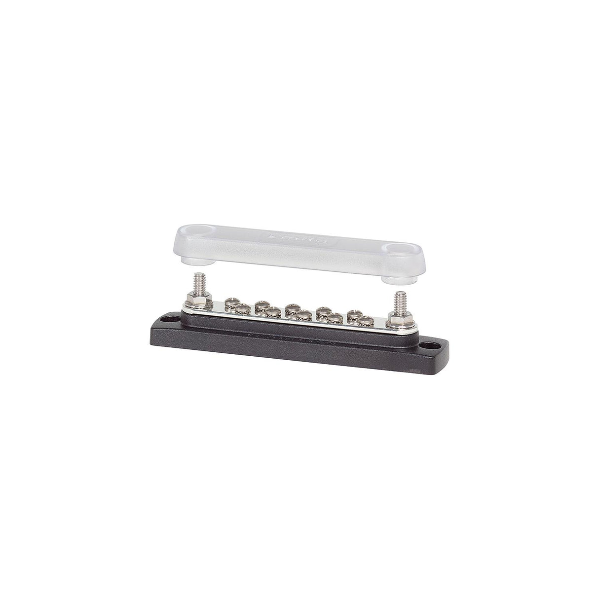 Blue Sea 2300 150AMP Common BusBar 10 x #8-32 Screw Terminal w/Cover [2300] - official Blue Sea Systems product image 3