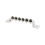 Blue Sea 2306 MiniBus 100AMP Common BusBar Grounding BusBar 6 x 8-32 Screw Terminal [2306] - official Blue Sea Systems product image 2