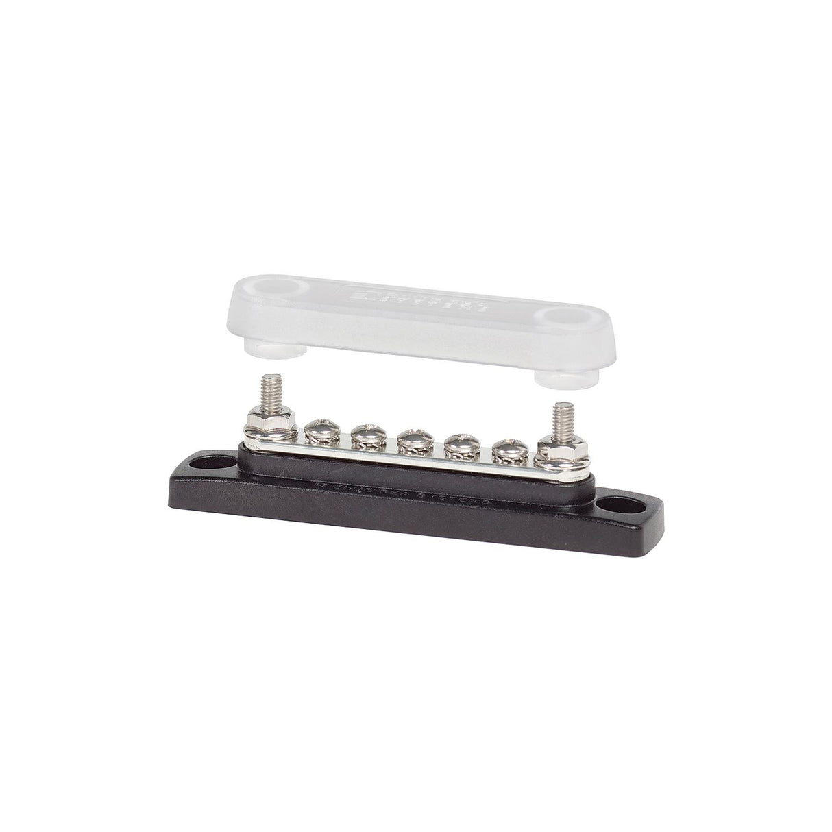 Blue Sea 2314 MiniBus 100 Ampere Common BusBar 5 x 8-32 Screw Terminal with Cover [2314] - official Blue Sea Systems product image 2