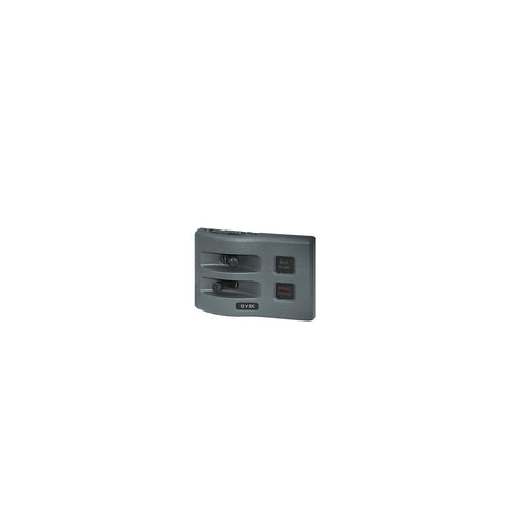 Blue Sea 4302 WeatherDeck Water Resistant Fuse Panel - 2 Position - Grey [4302] - official Blue Sea Systems product image 2