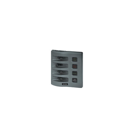 Blue Sea 4304 WeatherDeck Water Resistant Fuse Panel - 4 Position - Grey [4304] - official Blue Sea Systems product image 2