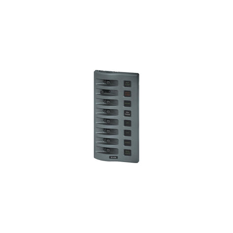 Blue Sea 4308 WeatherDeck Water Resistant Fuse Panel - 8 Position - Grey [4308] - official Blue Sea Systems product image 2