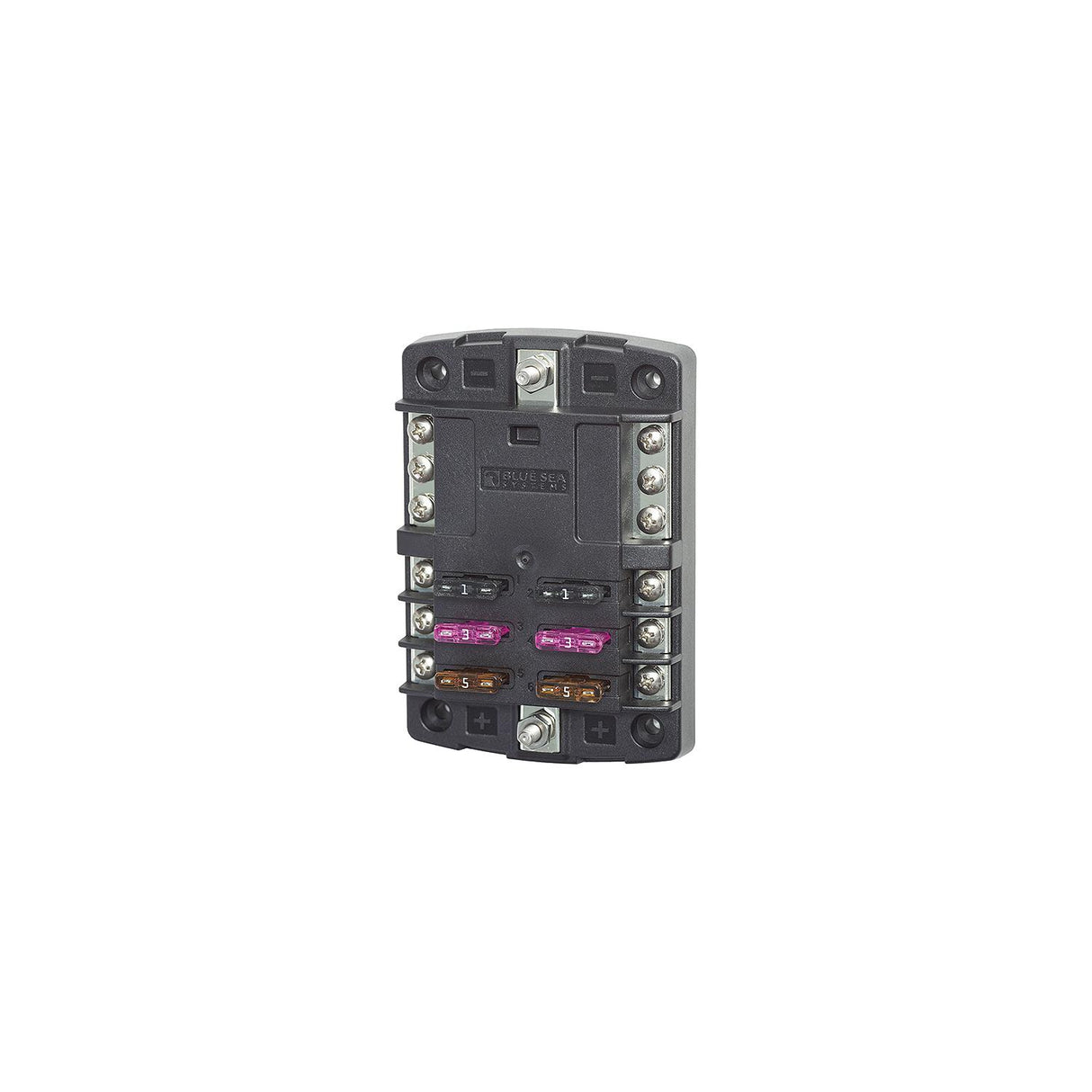 Blue Sea 5030 ST Blade Fuse Block w/o Cover - 6 Circuit w/Negative Bus [5030] - official Blue Sea Systems product image 2