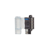Blue Sea 5045 ST Blade Compact Fuse Blocks - 4 Circuits w/Cover [5045] - official Blue Sea Systems product image 2