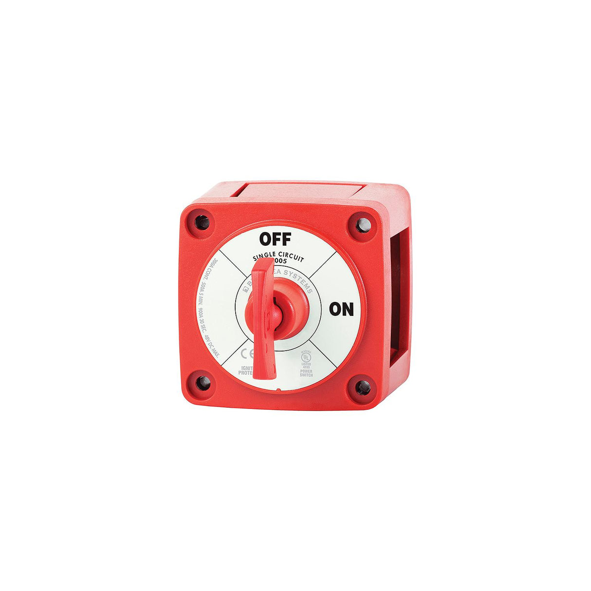 Blue Sea 6005 m-Series (Mini) Battery Switch Single Circuit ON/OFF [6005] - official Blue Sea Systems product image 6