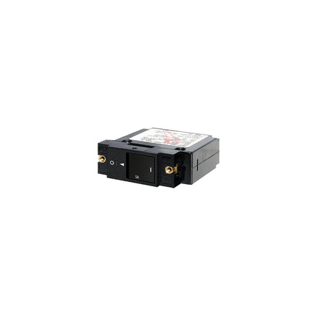 Blue Sea 7400 Single Pole Small Case 2" Flat Rocker Circuit Breaker - 5 Amp [7400] - official Blue Sea Systems product image 2
