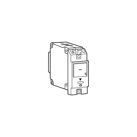 Blue Sea 7400 Single Pole Small Case 2" Flat Rocker Circuit Breaker - 5 Amp [7400] - official Blue Sea Systems product image 3