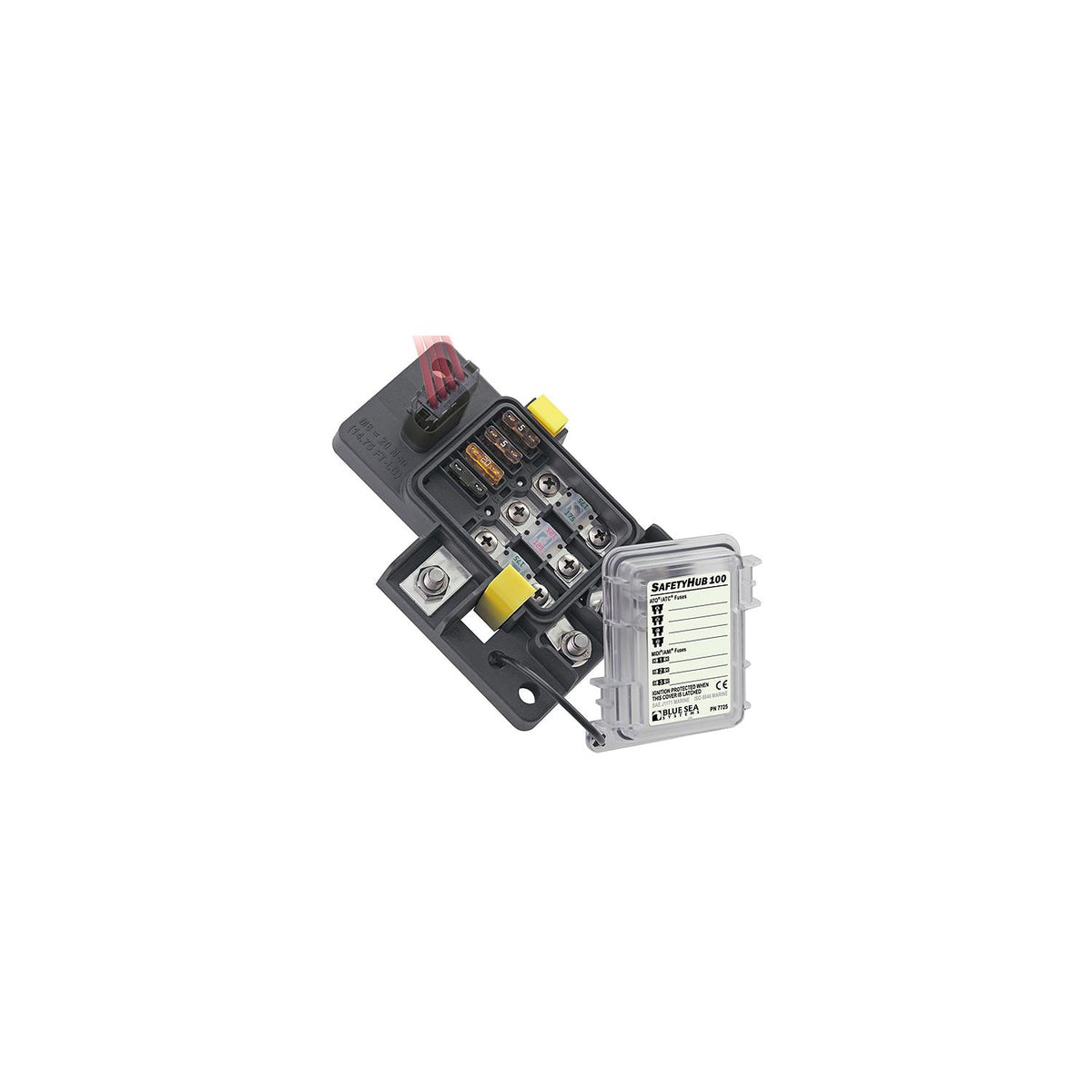 Blue Sea Systems Safetyhub 100 Fuse Block - 7725-BSS - image 1