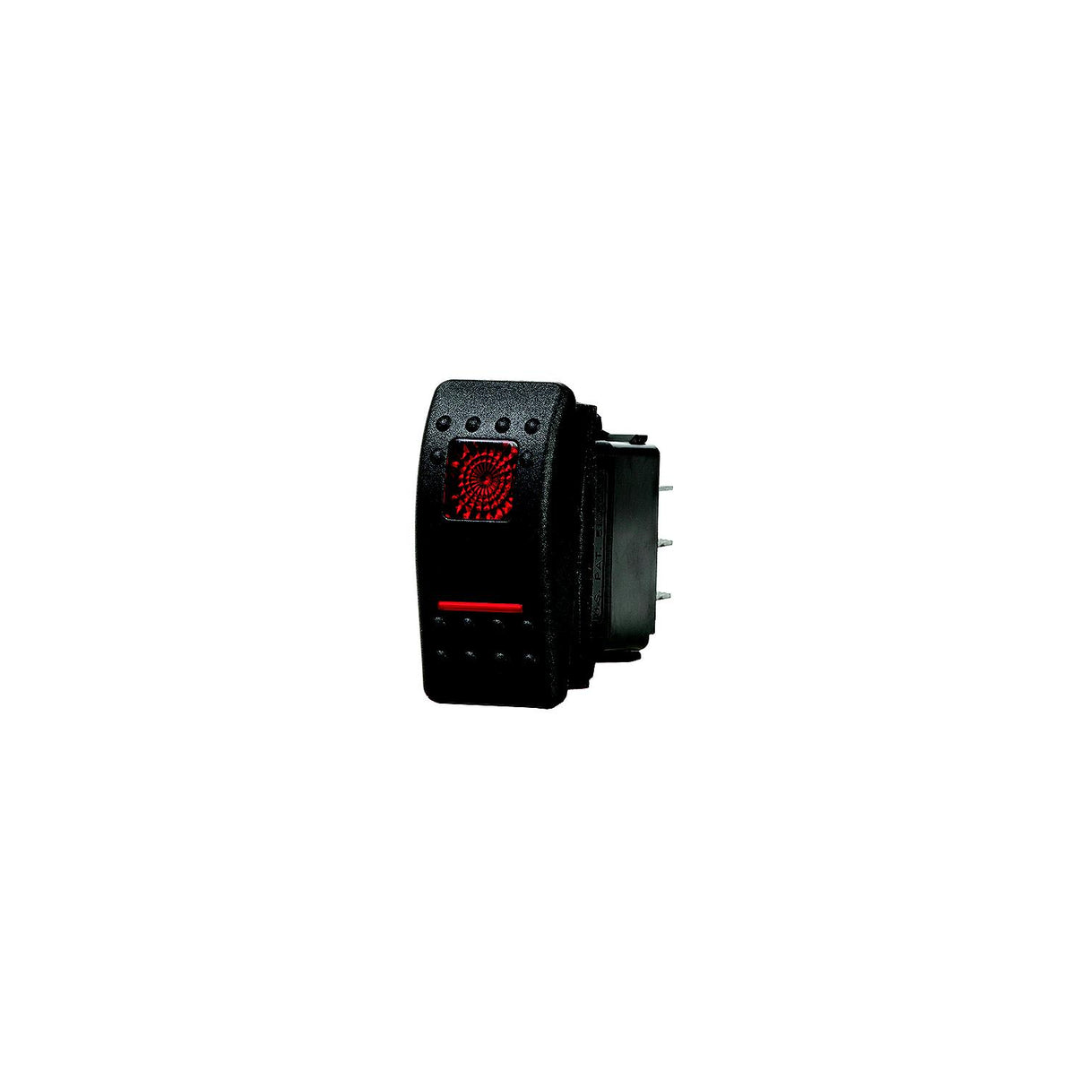 Blue Sea 7943 Contura II Switch SPDT - (ON)-OFF-ON - Black [7943] - official Blue Sea Systems product image 3