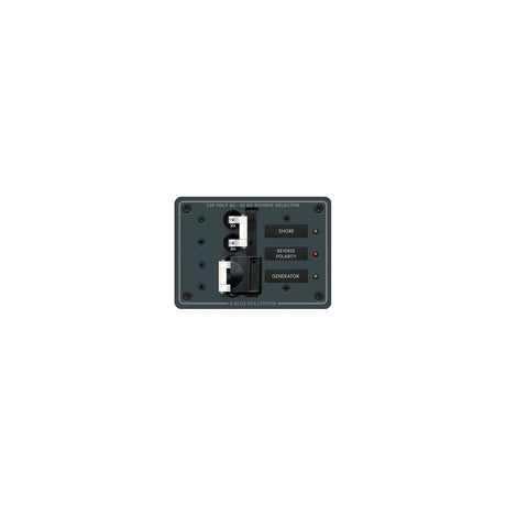 Blue Sea 8032 AC Toggle Source Selector 120V AC - 30AMP - White Switches [8032] - official Blue Sea Systems product image 2