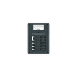 Blue Sea 8043 AC Main +3 Positions Toggle Circuit Breaker Panel - White Switches [8043] - official Blue Sea Systems product image 2