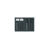 Blue Sea 8068 DC 13 Position Toggle Branch Circuit Breaker Panel - White Switches [8068] - official Blue Sea Systems product image 2