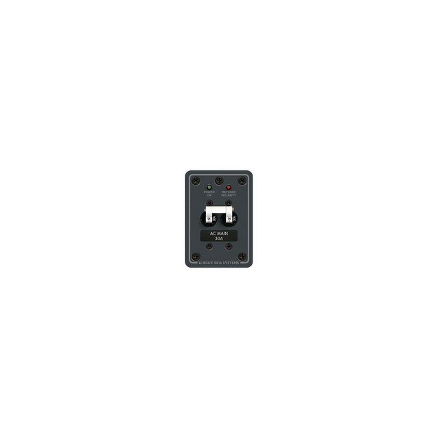 Blue Sea Systems AC Main Circuit Breaker Panel - 8077-BSS - image 1
