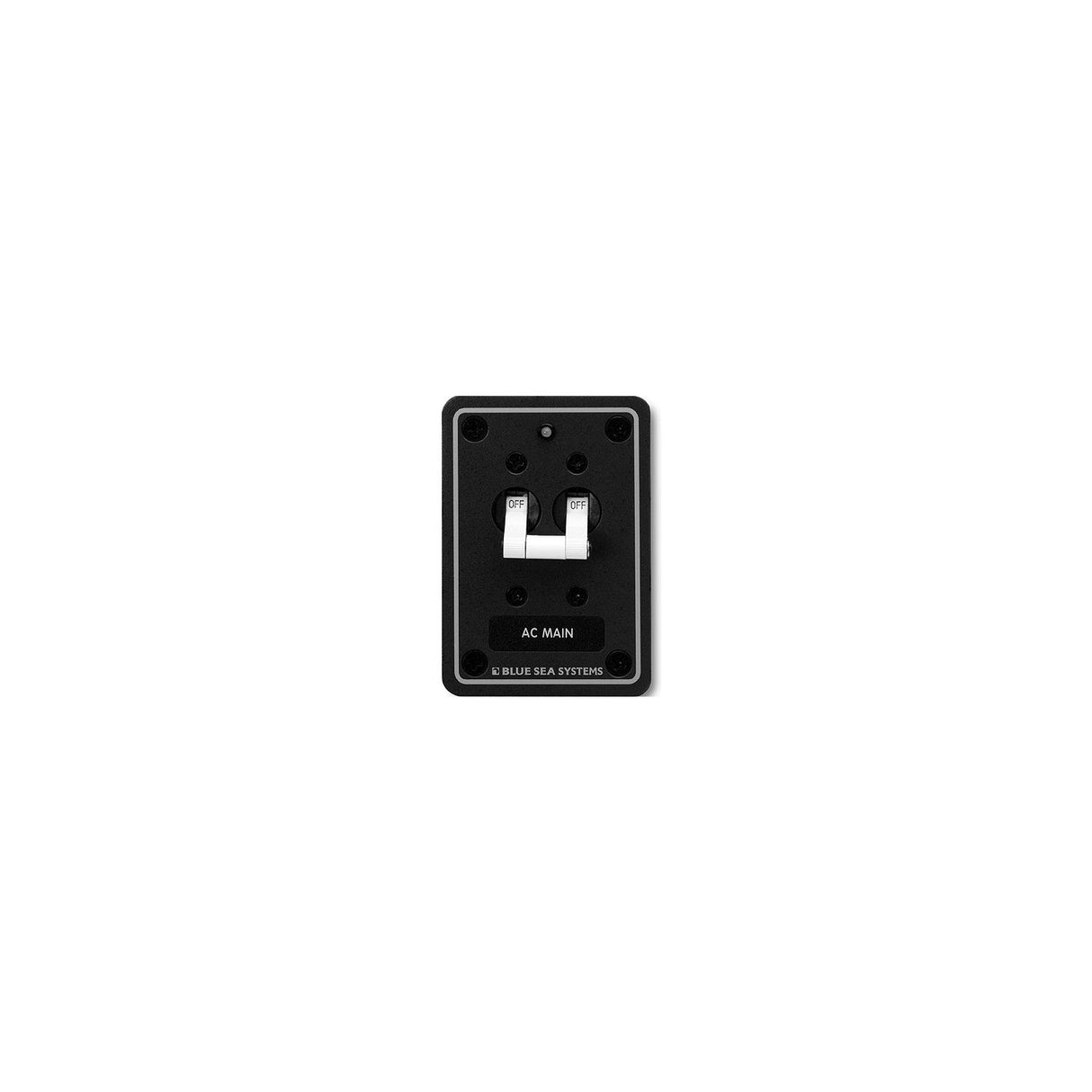 Blue Sea 8079 AC Main Only Circuit Breaker Panel - White Switches [8079] - official Blue Sea Systems product image 2