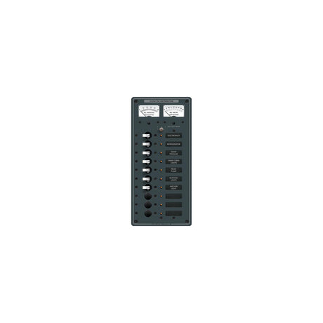 Blue Sea 8082 DC 10 Position Toggle Branch Circuit Breaker Panel [8082] - official Blue Sea Systems product image 2