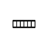 Blue Sea 8260 6 Position Contura Switch Mounting Panels [8260] - official Blue Sea Systems product image 2