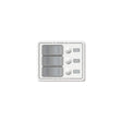 Blue Sea Systems Contura Water Resistant 12V DC 3 Position Circuit Breaker Panel - 8274-BSS - image 1