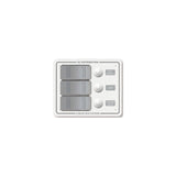 Blue Sea Systems Contura Water Resistant 12V DC 3 Position Circuit Breaker Panel - 8274-BSS - image 1