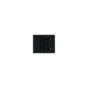 Blue Sea Systems Contura Water Resistant 12V DC 3 Position Circuit Breaker Panel - 8374-BSS - image 1
