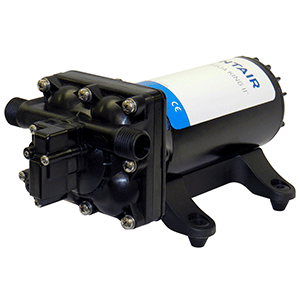 Shurflo by Pentair AQUA KING&trade; II Supreme 5.0 (24 VDC) Fresh Water Pump w/Strainer &amp; Fittings - 4158-163-E75