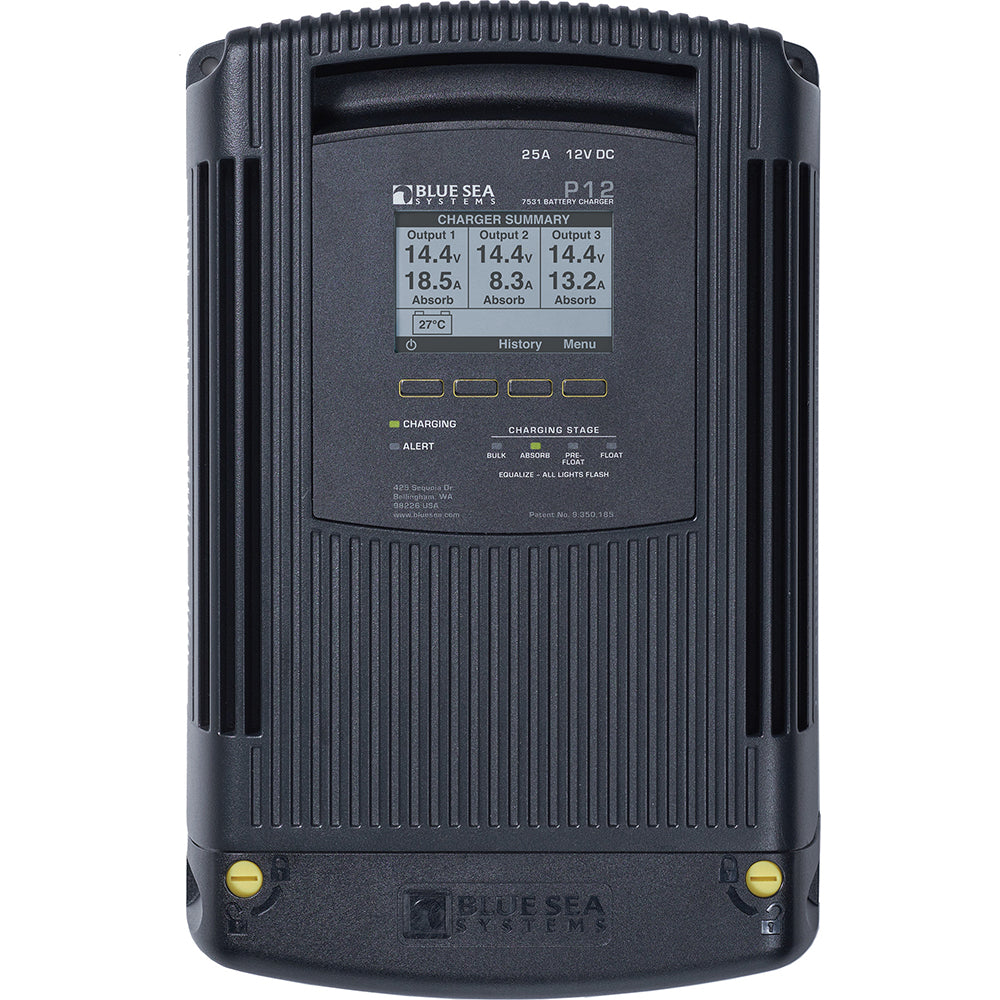 Cargador de batería Blue Sea 7531 P12 - 12 V CC 25 A [7531]