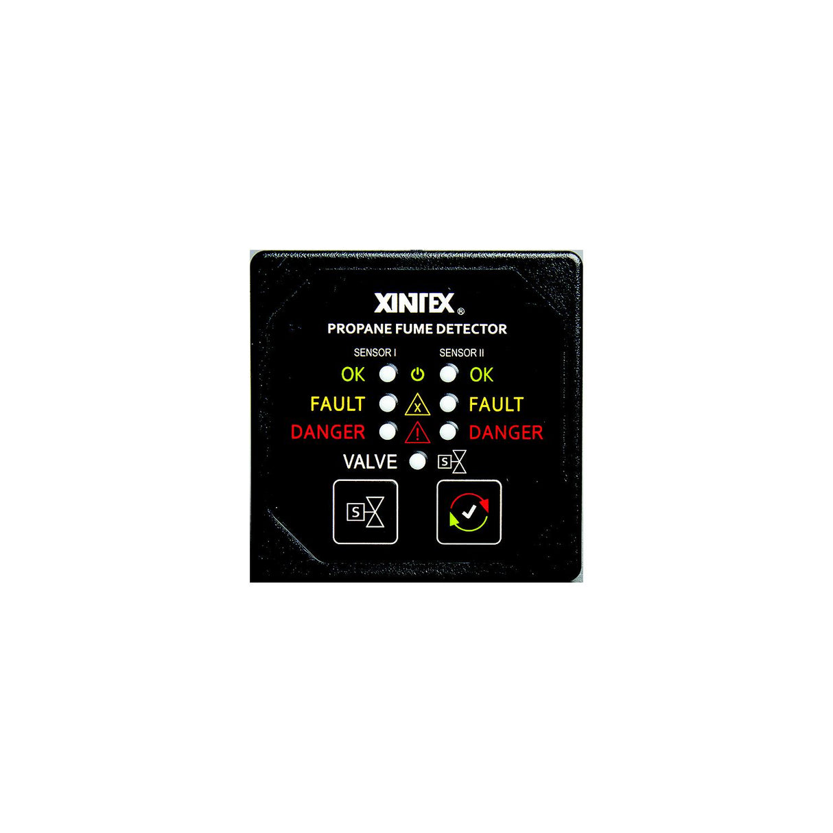 Fireboy Fireboy-Xintex P2BSR Propane Fume Detector, Dual Channel w/Solenoid Valve Control & 2 Sensors - P-2BS-R