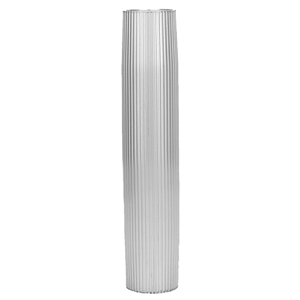 Pedestal de mesa acanalado de aluminio TACO - 2-3/8" OD - 30-3/4" de longitud [Z60-7288VEL30.75-2]