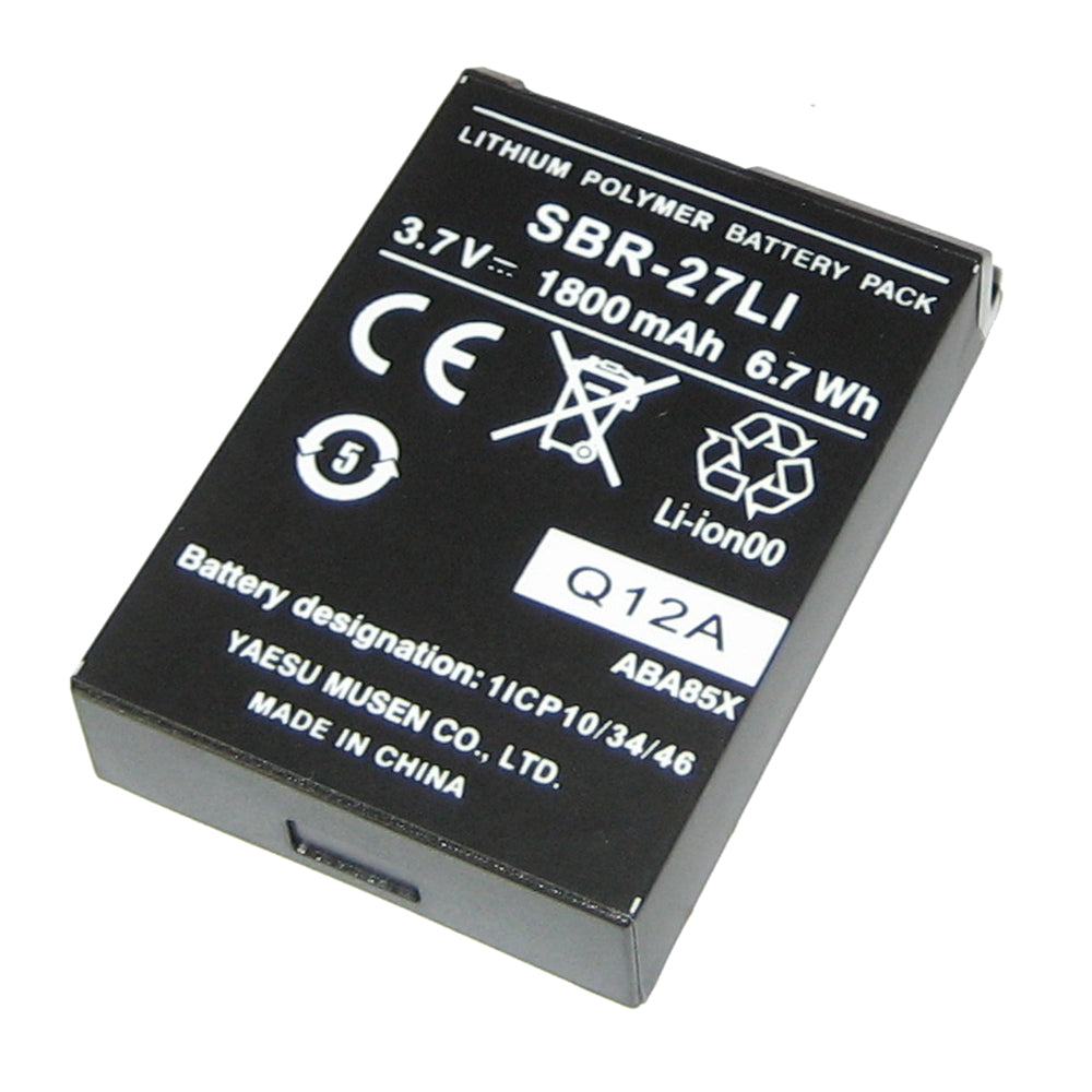 Paquete de baterías de iones de litio de repuesto estándar Horizon f/HX300 [SBR-27LI]