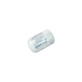 Ming's Mark SINGLE DOME LIGHT NAT WHT LED BELL RV RVX - 9090106 - image 1
