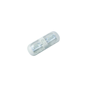 Ming's Mark DOUBLE DOME LIGHT NAT WHT LED BELL RV RVX - 9090107 - image 1