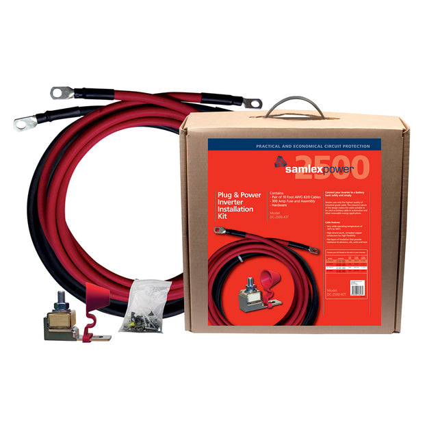 Samlex America Samlex 300A Inverter Installation Kit f/2500W Inverter - DC-2500-KIT
