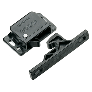 Southco Grabber Catch Latch - Side Mount - Black - Pull-Up Force 44N (10lbf) - C3-810