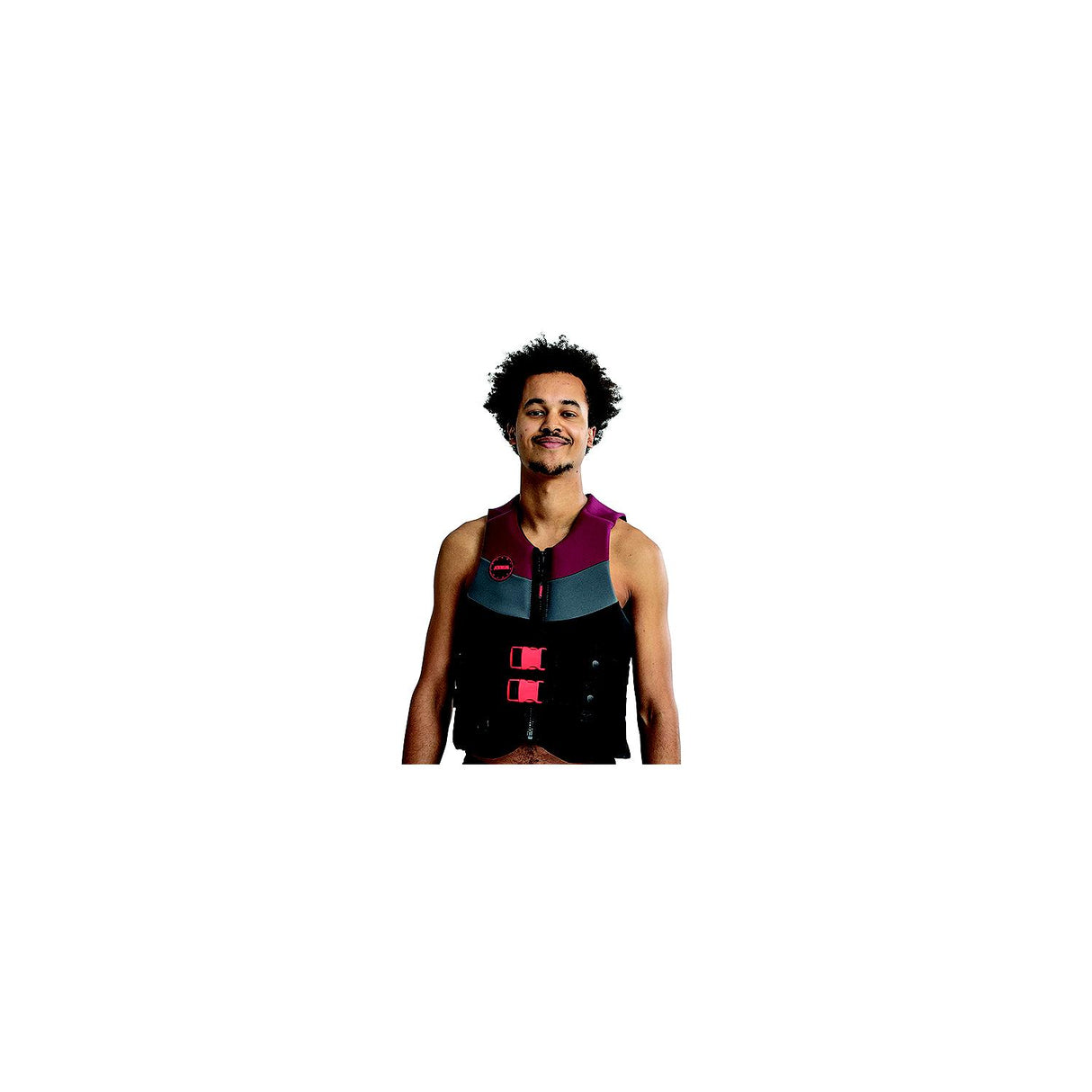 Jobe Sports Jobe 247722022S Men's Neoprene Vest, Sm, Burgundy Red - 247722022-S