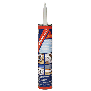 Sika Sikaflex&reg; 291 Fast Cure Adhesive &amp; Sealant 10.3oz(300ml) Cartridge - White - 90919