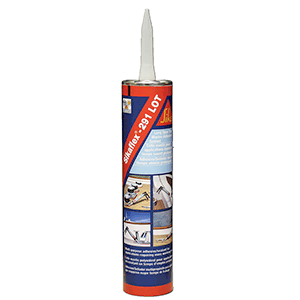 Sika Sikaflex&reg; 291 LOT Slow Cure Adhesive &amp; Sealant 10.3oz(300ml) Cartridge - White - 90925
