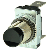 BEP Marine BEP Black SPST Momentary Contact Switch - OFF/(ON) - 1001402