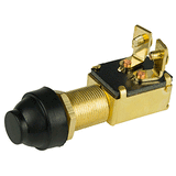 BEP Marine BEP 2-Position SPST Push Button Switch - OFF/(ON) - 1001505
