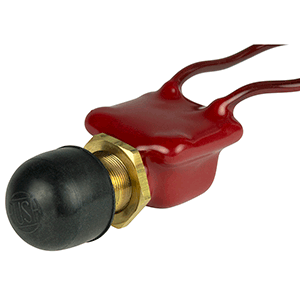 BEP Marine BEP 2-Position SPST PVC Coated Push Button Switch - OFF/(ON) - 1001506