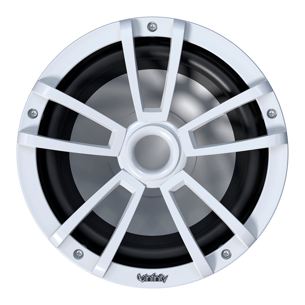 Subwoofer serie de referencia RGB marino Infinity de 10" - Blanco [INF1022MLW]