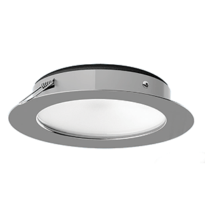 I2Systems Inc i2Systems Apeiron&trade; PRO XL A526 - 6W - Round - Cool White,Red &amp; Blue - White Finish - A526-31AAG-HE