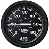 Faria Beede Instruments Faria Euro Black 4" Speedometer 60MPH (GPS) - 32816