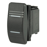 BEP Marine BEP SPDT Contura Switch - 2-Amber LEDs - ON/OFF/ON - 1001803
