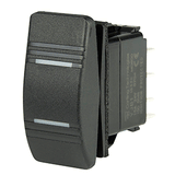BEP Marine BEP DPDT Contura Switch - 2-Amber LEDs - ON/OFF/ON - 1001808