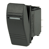 BEP Marine BEP DPST Contura Switch - 1-Amber LED - OFF/ON - 1001811