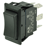 BEP Marine BEP DPDT Rocker Switch - 12V/24V - (ON)/OFF/(ON) - 1001713