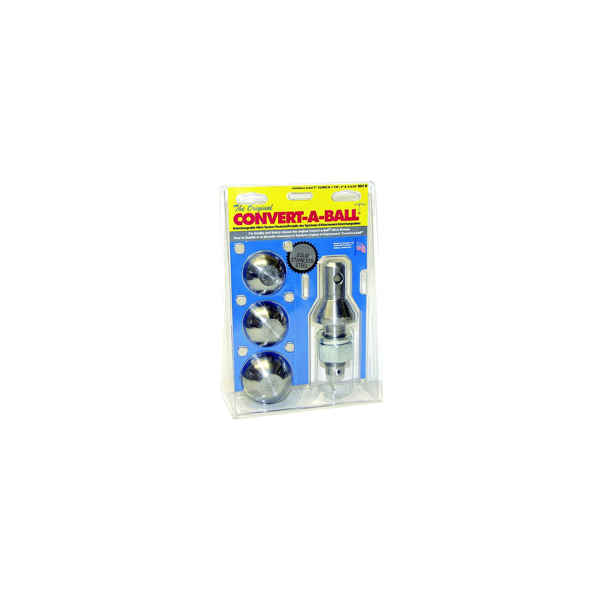 Convert-A-Ball 1 SHANK STAINLESS 3 BALL SET RVX - 902B - image 1