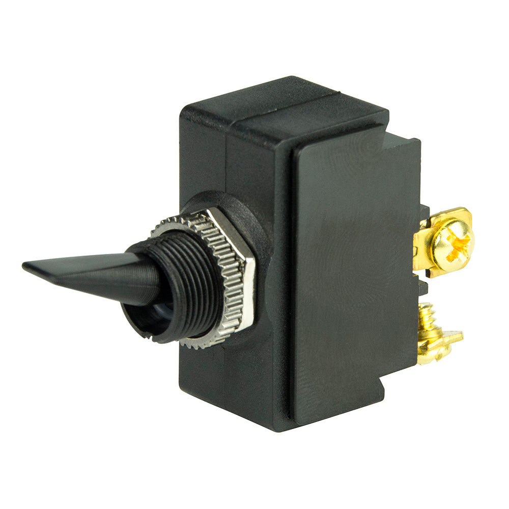 BEP Marine BEP SPST Nylon Toggle Switch - 12V - #6-32 Terminal - ON/OFF - 1001902