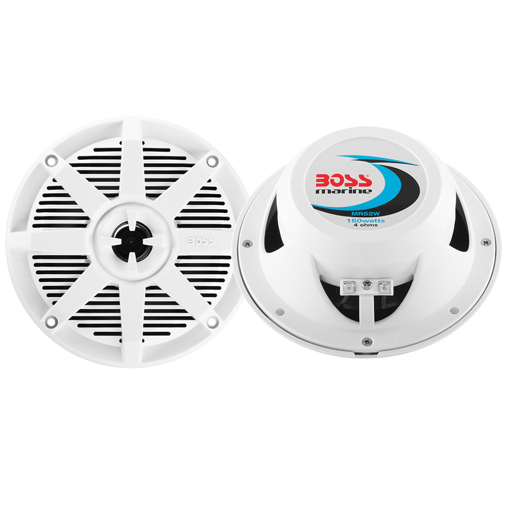 Boss Audio Altavoz MR52W de 5,25" - Blanco - 150W [MR52W]
