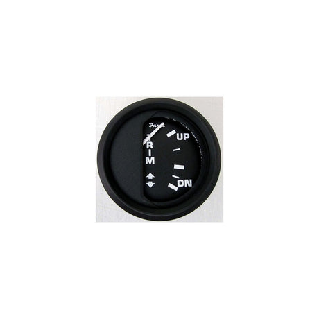 Faria Euro Black 2" Trim Gauge f/ Johnson/Evinrude/Suzuki Outboard [12827] - official Faria Beede Instruments product image 3