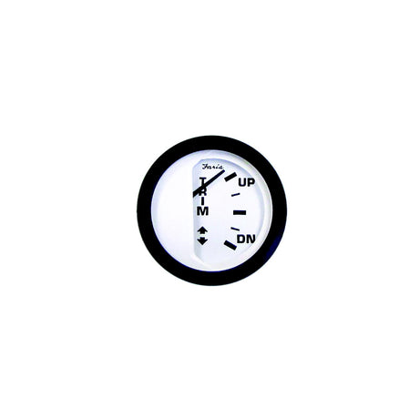 Faria Euro White 2" Trim Gauge f/ Mercury / Mariner /Mercruiser/Volvo DP/ Yamaha 01 and Newer [12916] - official Faria Beede Instruments product image 3